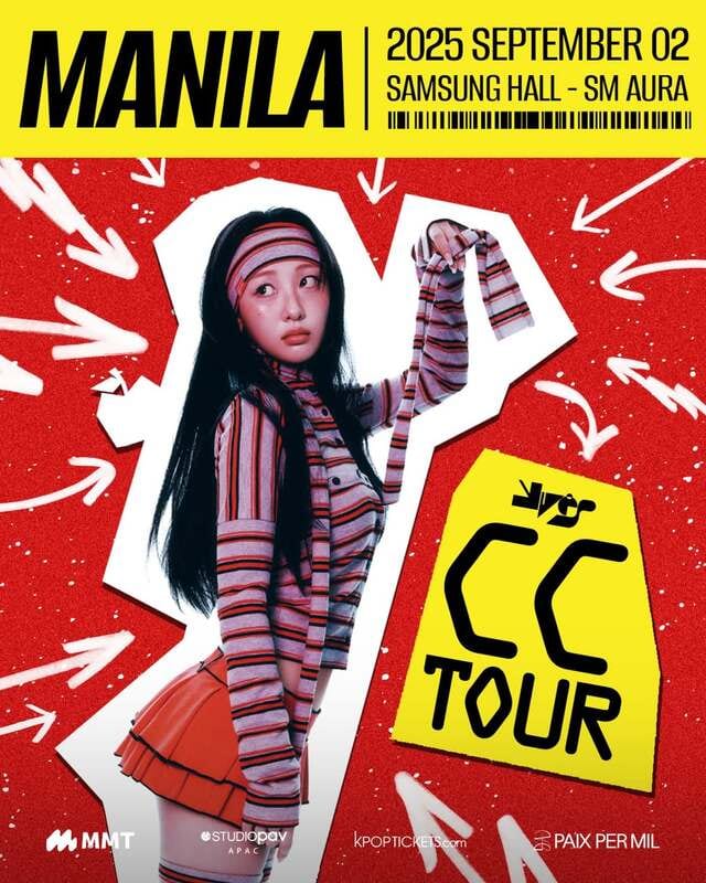 Yves Cosmic Crispy Tour Poster